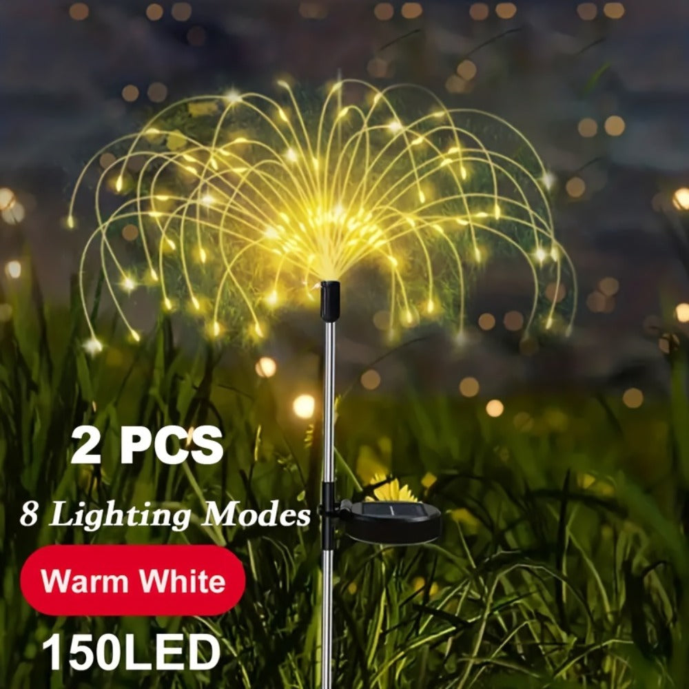 Solar Fairy Lights in an Outdoor Design with 8 Modes for Garden