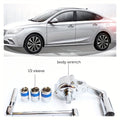 Torque Multiplier Wrench Set 1:16 400NM Lug Nut Remover – 1/2 Drive Labor-Saving Tire Changing Kit with 17mm 19mm 21mm Sockets, Lug Nut Removal Tool for Most Vehicles