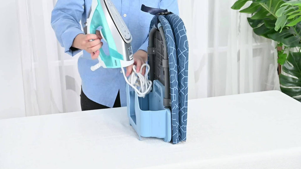 Ironing Board, Tabletop Portable, Compact Small Metal Frame Non-Slip Feet for Home Travel Apartment Dorm
