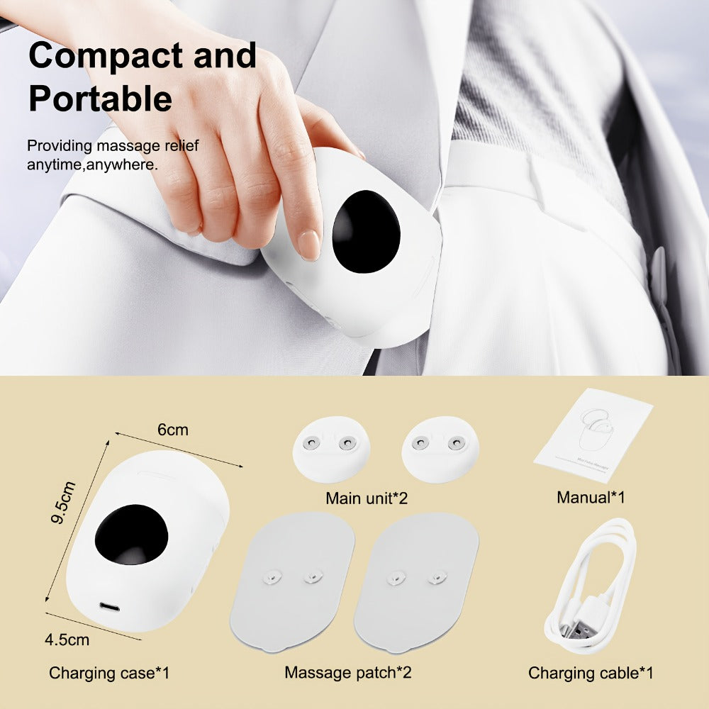 Ems Muscle Stimulator with 6 Modes 16 Intensity Levels for Back
