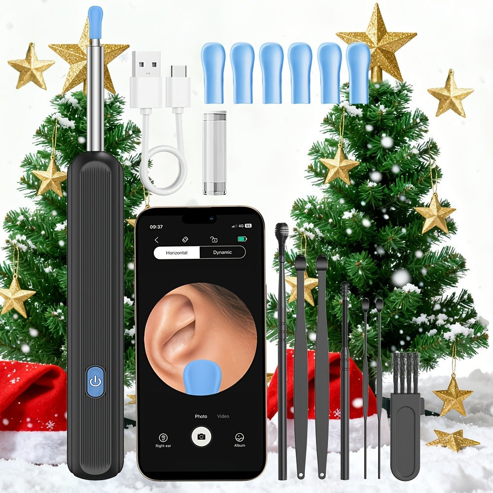 Ear Wax Removal Tool Camera (1080P Wi-Fi) for Safe Ear Care at Home