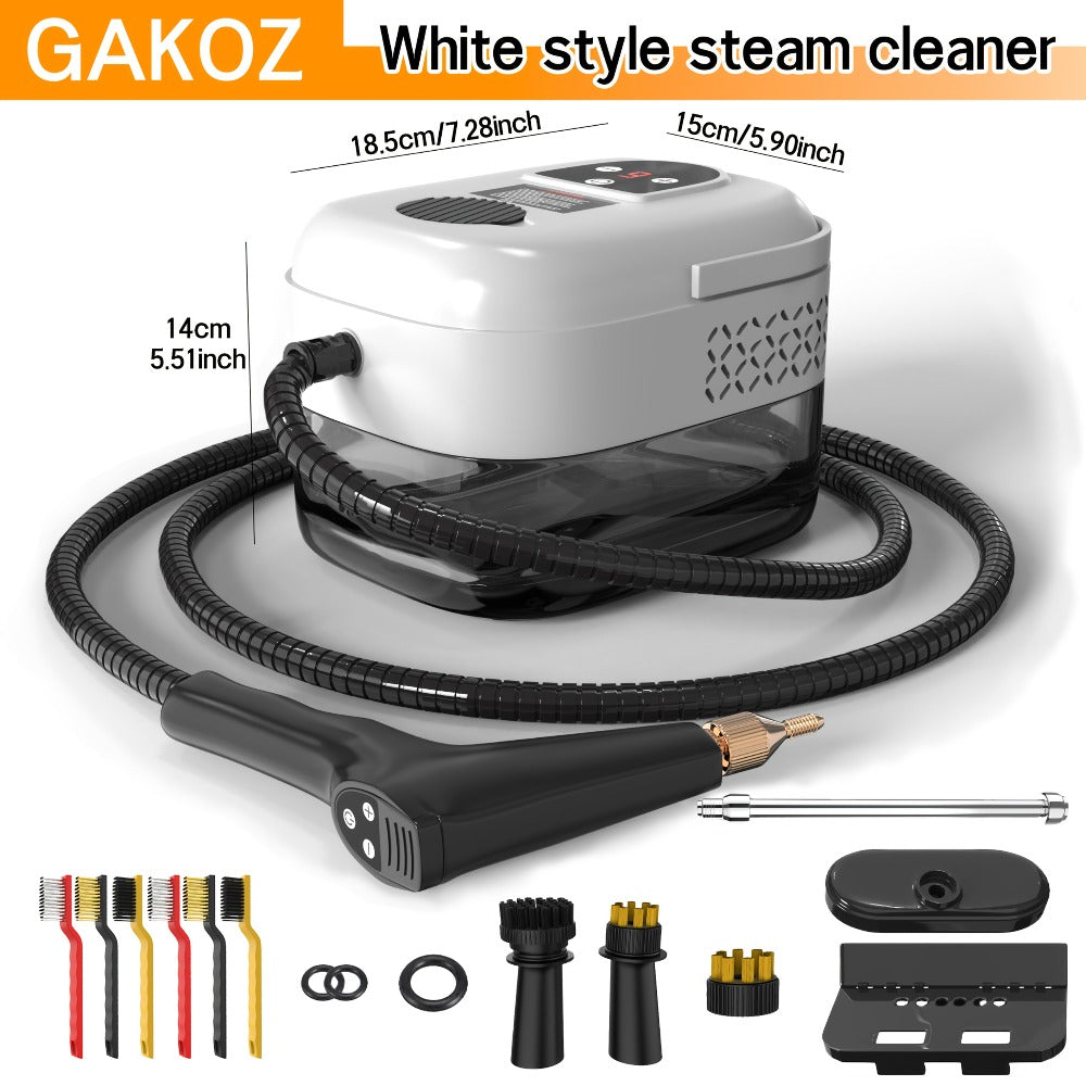 Handheld Steam Cleaner with High Pressure 9-Gear Adjustment and LCD Display