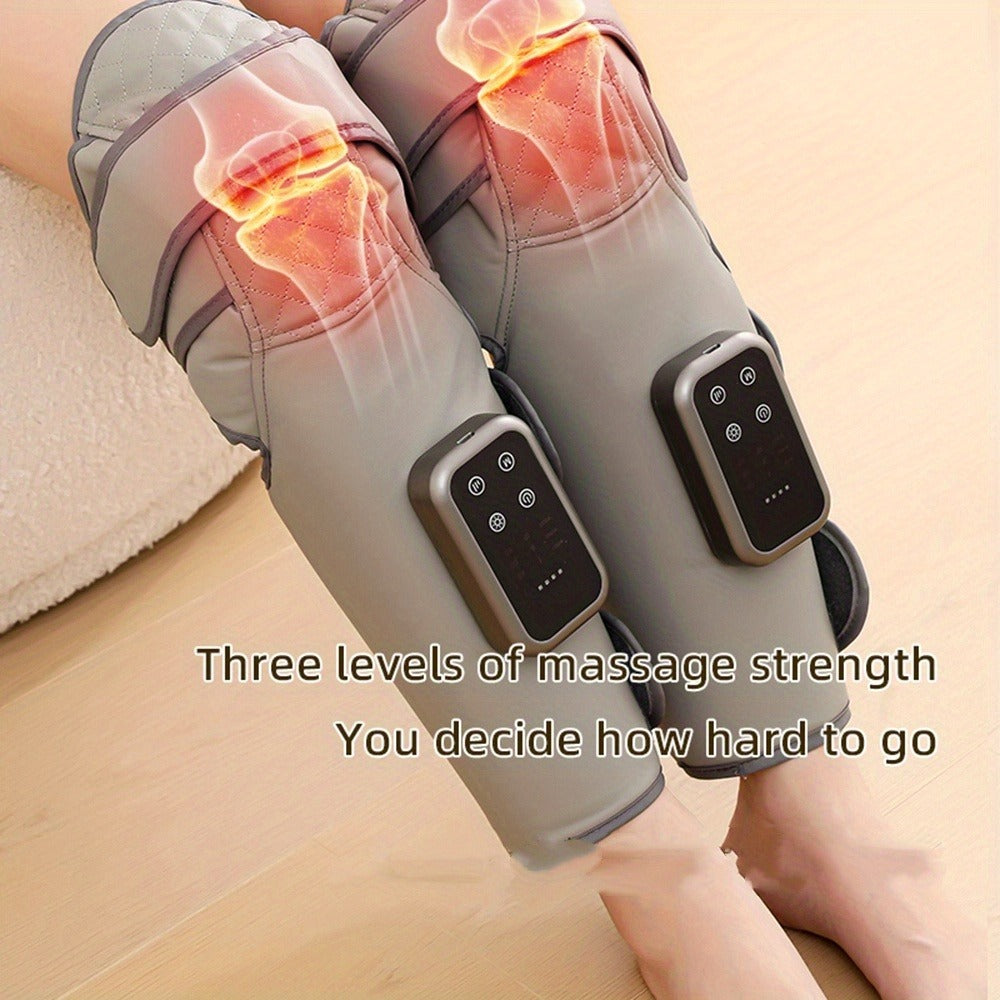 Knee Massager with 3 Heating Levels and 3 Massage Modes for Arthritis