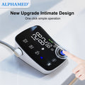 Upper Arm Blood Pressure Monitor - ALPHAMED U82RH Automatic BP Monitor, USB Powered, 8.7-17" Cuff, 2×199 Memory, LED HD Curved Screen, Intelligent Design for Elderly & Family Home Use