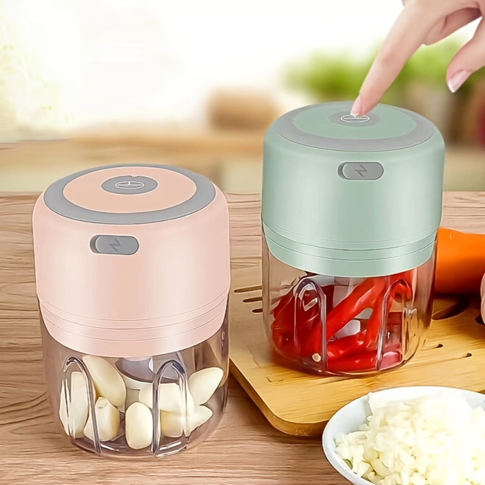 Chopper with Meat Grinder Attachment and Rechargeable Kitchen Food Processor for Camping