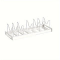 Pot Organizer with Adjustable Dividers Easy Storage Organization