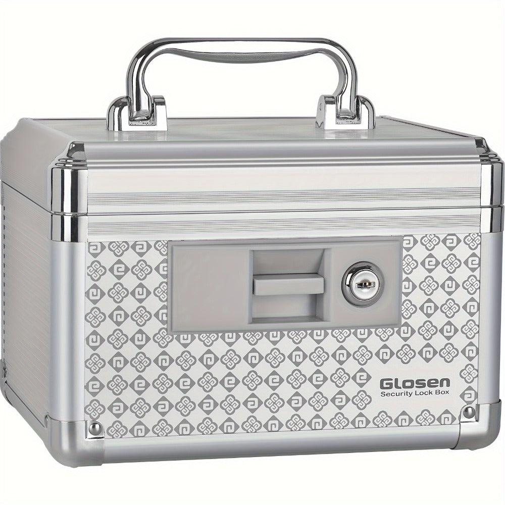 Medicine Storage Box in an Aluminum Alloy Design with Handle