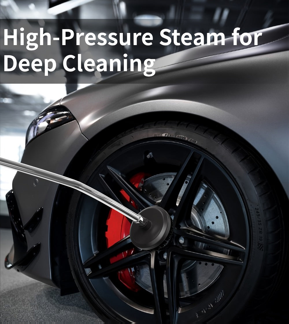 Handheld Steam Cleaner with High Pressure 9-Gear Adjustment and LCD Display