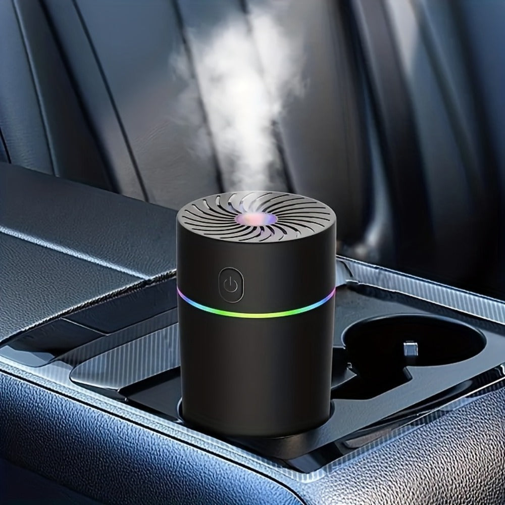 USB Cool Mist Humidifier for Bedroom and Office with a Color-Changing Night Light