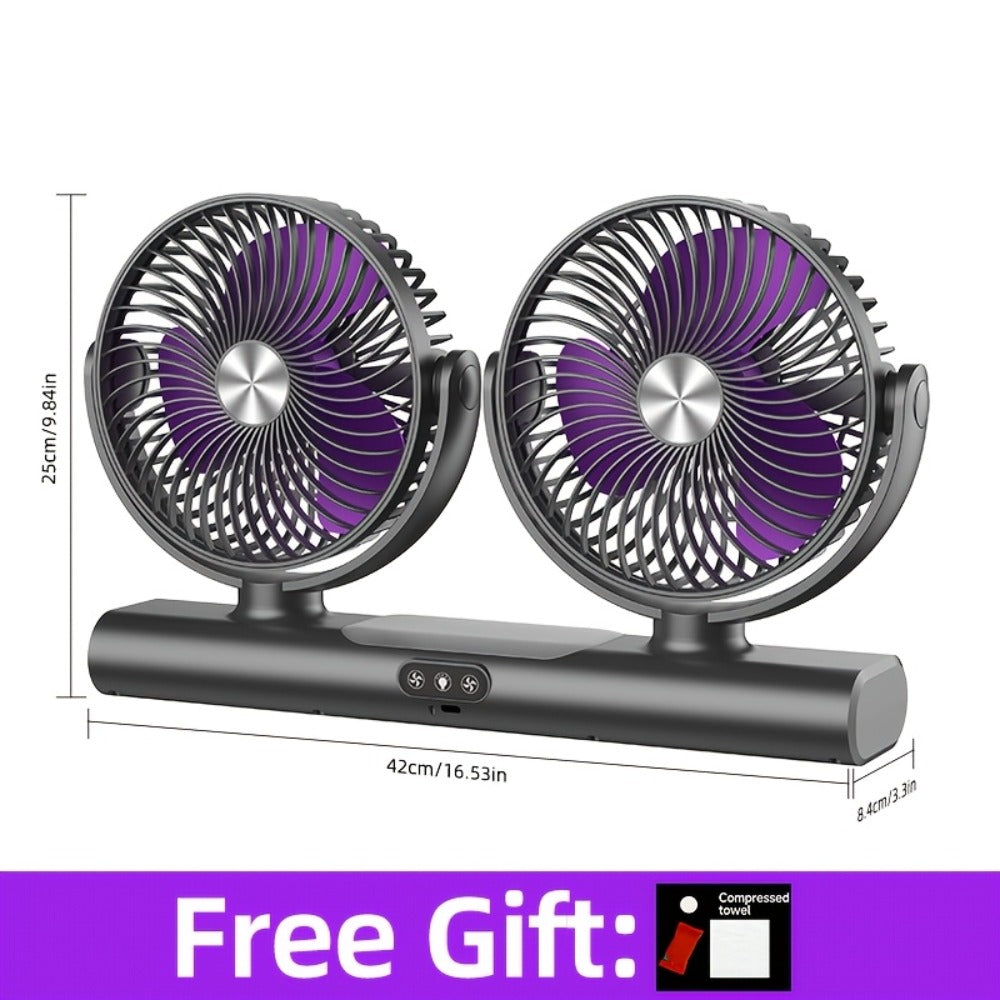 Usb Fan in a Rechargeable Design for Camping and Home & Office