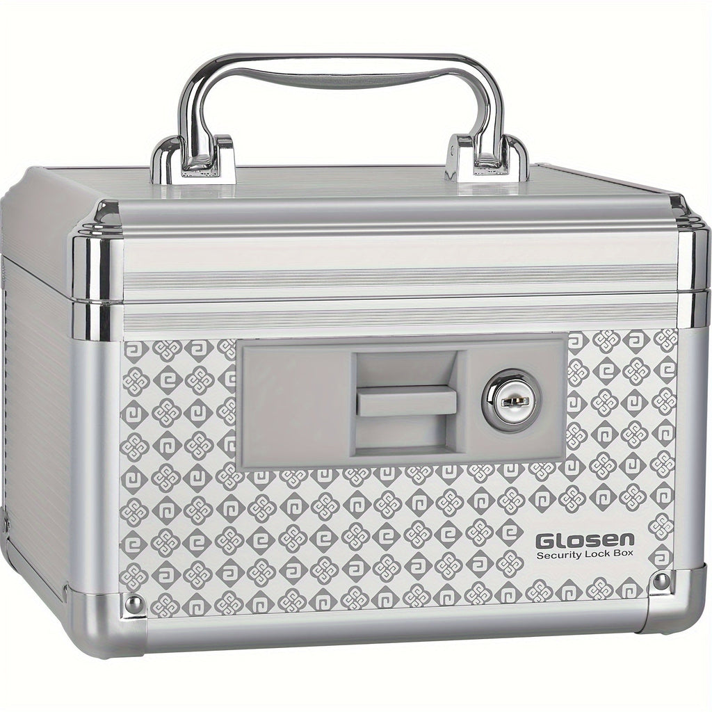 Medicine Storage Box in an Aluminum Alloy Design with Handle