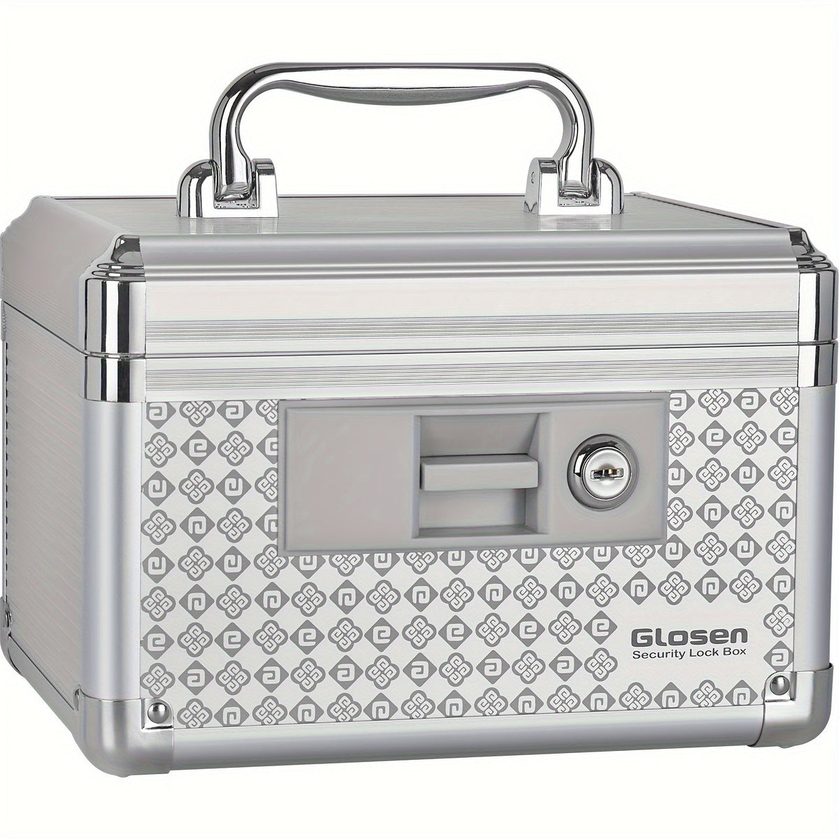 Medicine Storage Box in an Aluminum Alloy Design with Handle