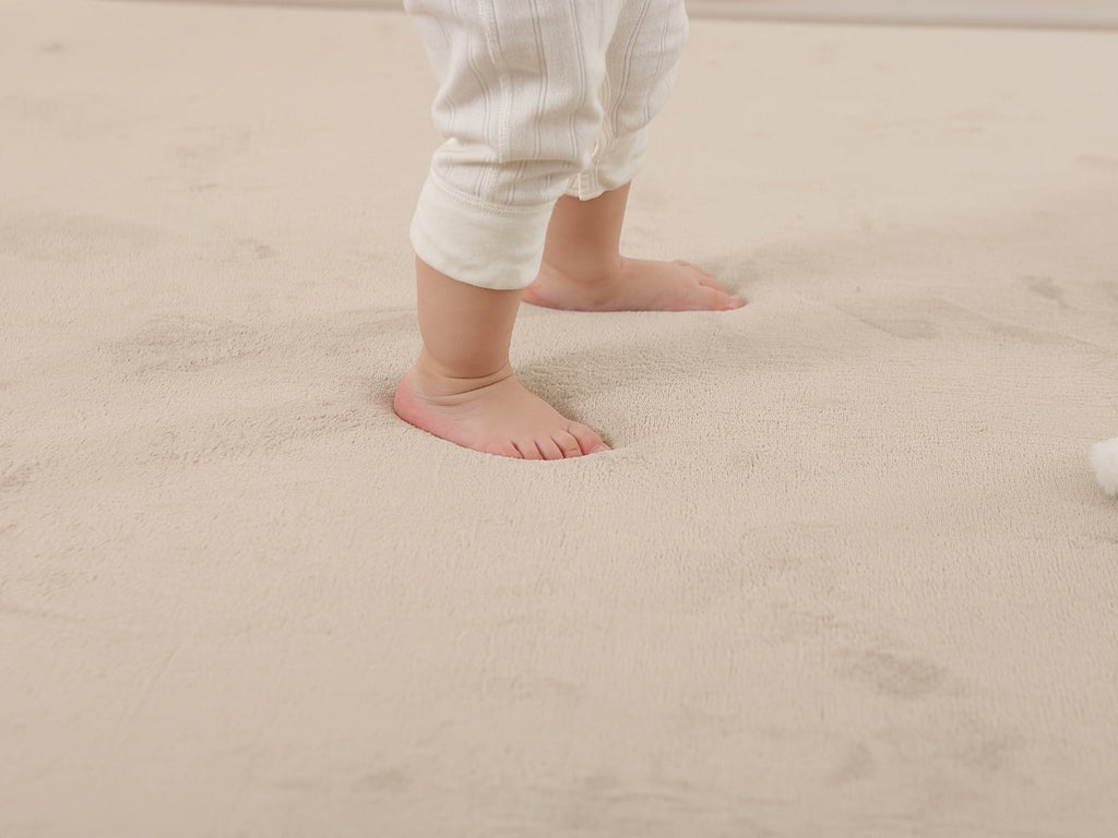 Memory Foam Area Rug Tatami Mat Non-Slip Coral Velvet Floor Mat for Living Room Bedroom Kids Playroom Yoga — Multiple Sizes & Colors
