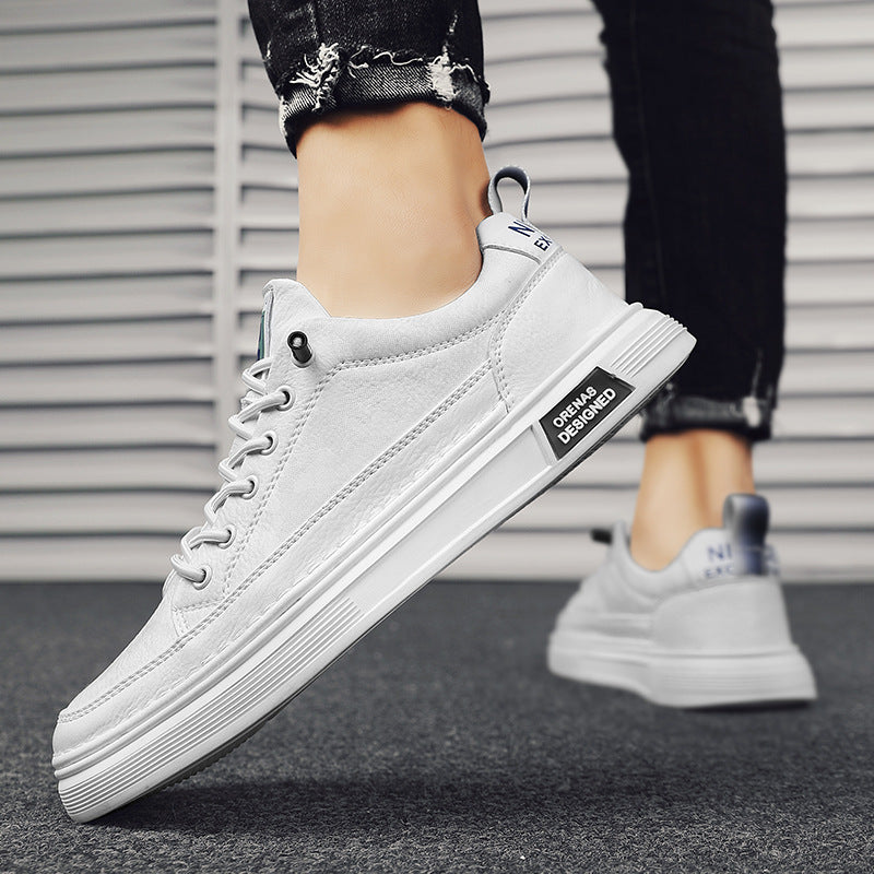 Men's Slip-On Flat Sneakers | Casual Leisure & Work Shoes for Daily Wear