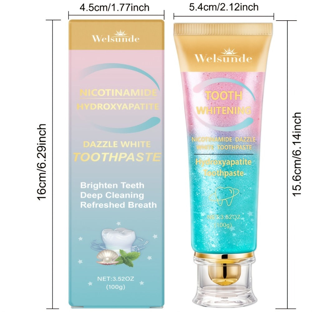 Niacinamide Toothpaste with Niacinamide for Whitening and Deep Cleaning