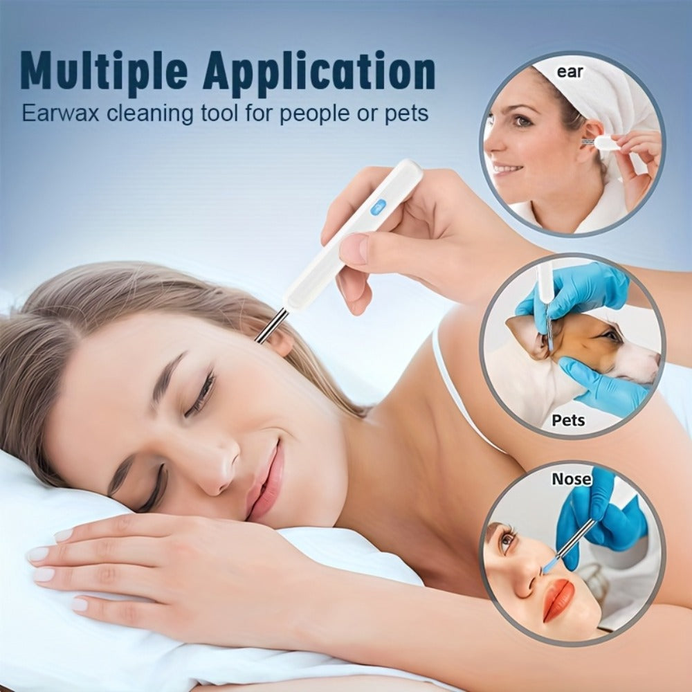 Ear Wax Removal Tool Camera (1080P Wi-Fi) for Safe Ear Care at Home