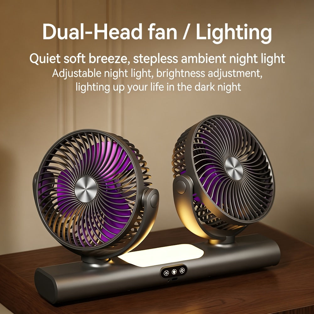 Usb Fan in a Rechargeable Design for Camping and Home & Office