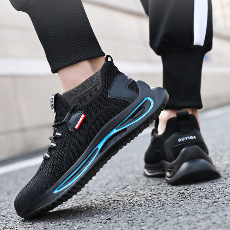 Men's Steel Toe Safety Sneakers | Non-Slip Indestructible Work Shoes