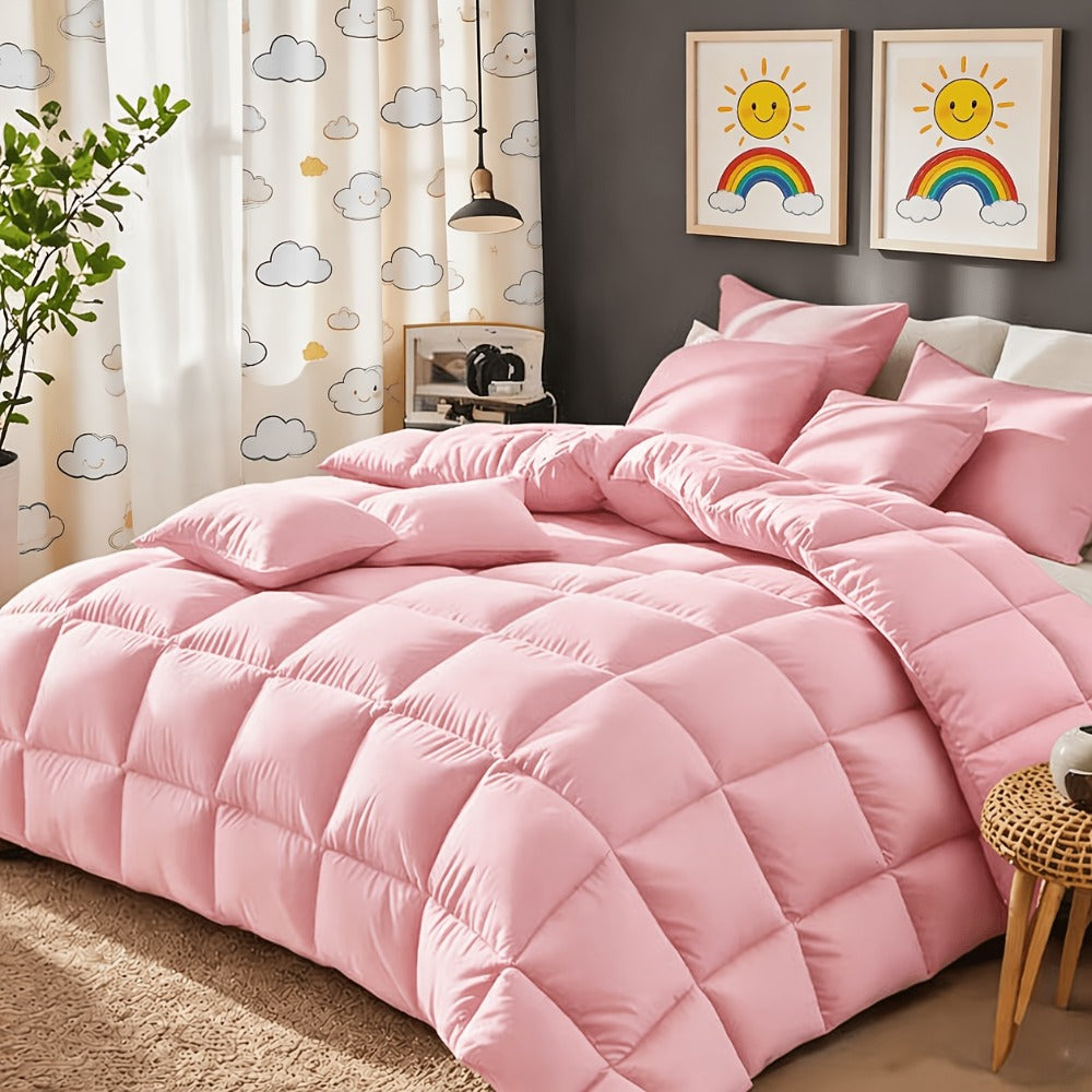 Bed in a Bag Full Queen and King Comforter Set in Soft Satin-Like Fabric (7 Piece)