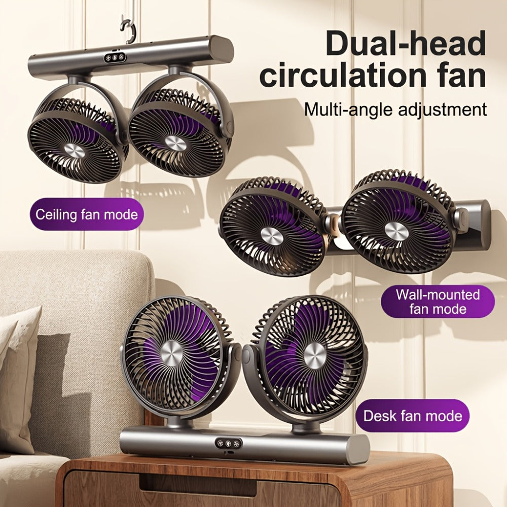 Usb Fan in a Rechargeable Design for Camping and Home & Office