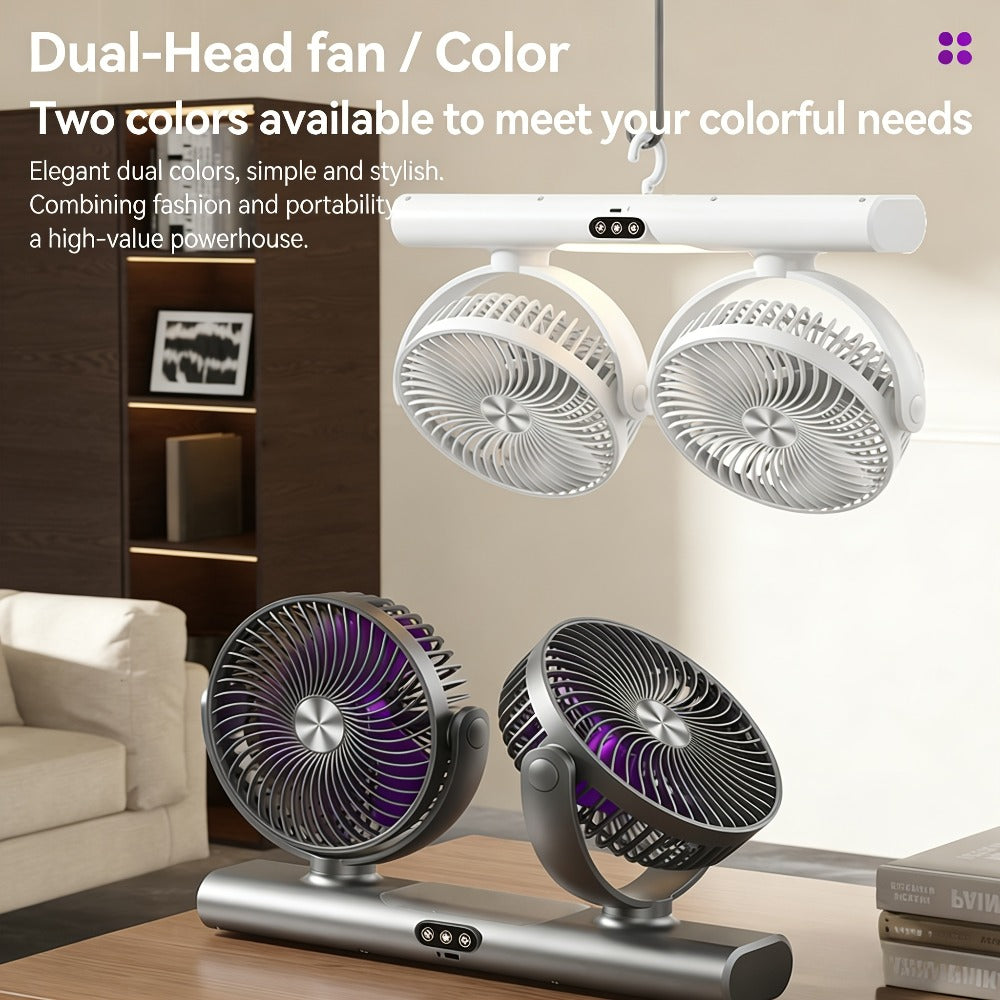 Usb Fan in a Rechargeable Design for Camping and Home & Office