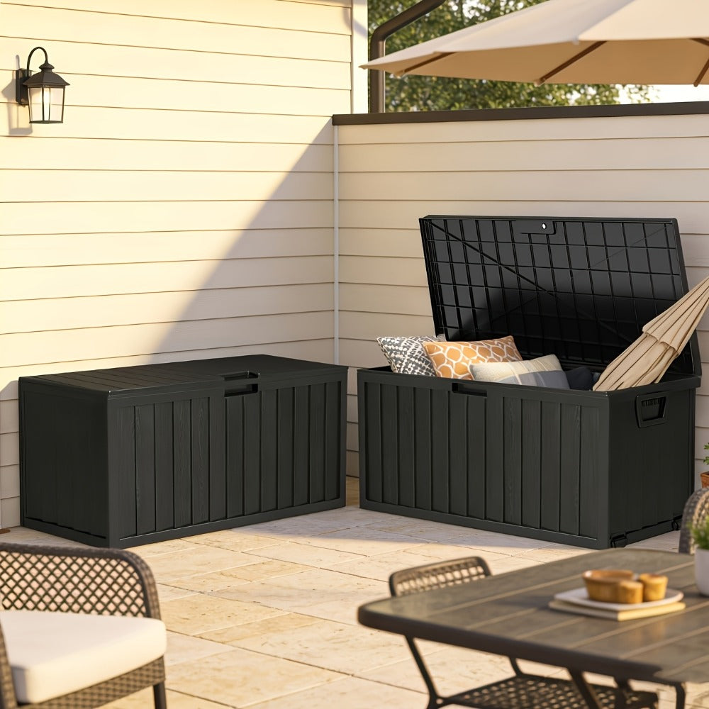 Waterproof Box in an Outdoor Design with Handles for Pool Accessories