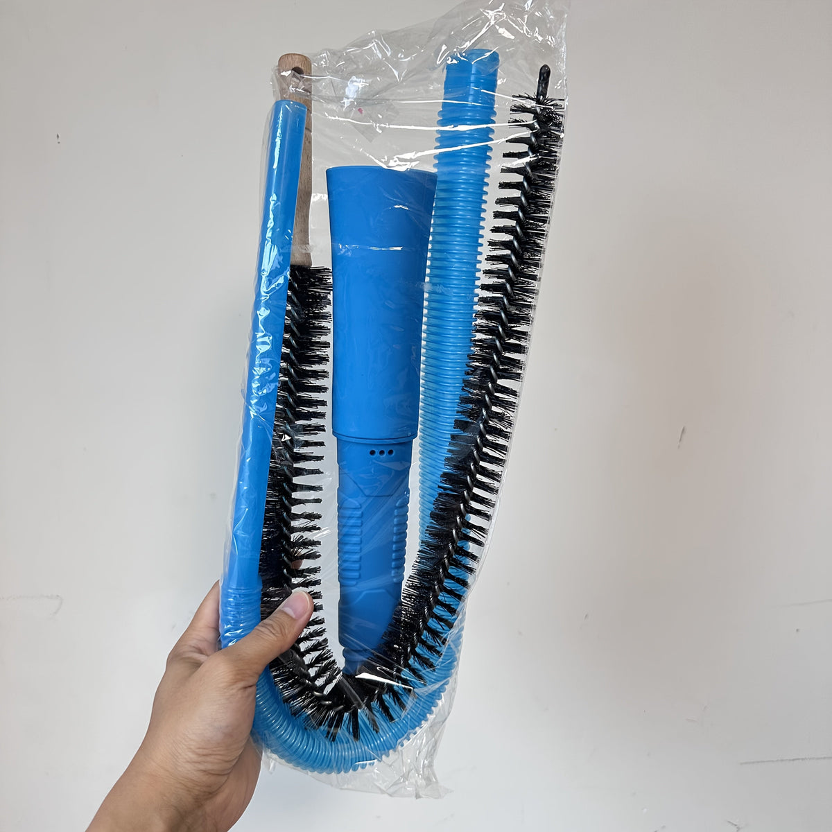 Dryer Vent Cleaning Kit, Flexible Lint Brush and Vacuum Hose Attachment Set for Dryer Duct Lint Trap Removal Home Safety