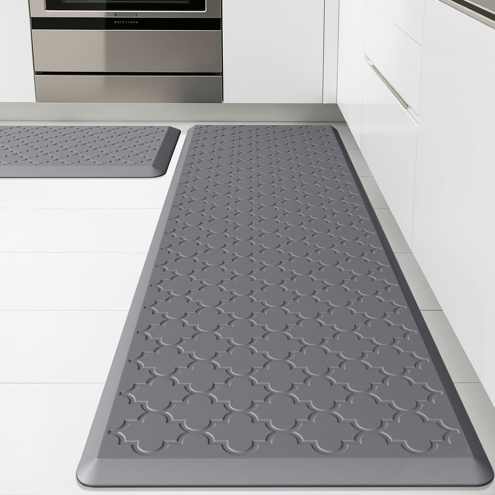 Anti Fatigue Kitchen Mat Set in a Non-Slip Design for Kitchen and Office