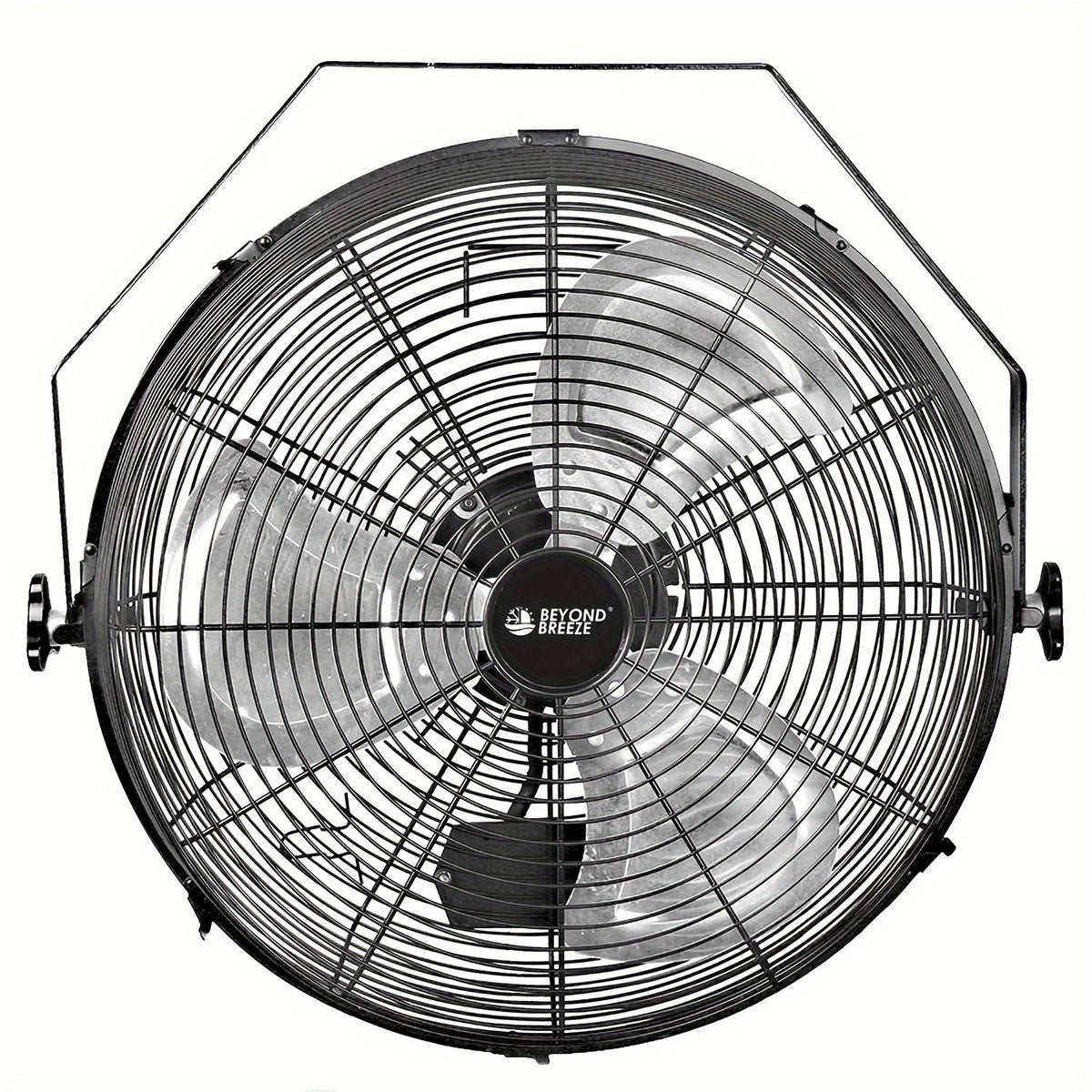 Wall Mounted Fan 18"/16" with 3 Speed Settings – Quiet Heavy Duty Electric Fan for Home, Garage & Industrial Use, Portable Shop Fan with Adjustable Tilt, Black or White