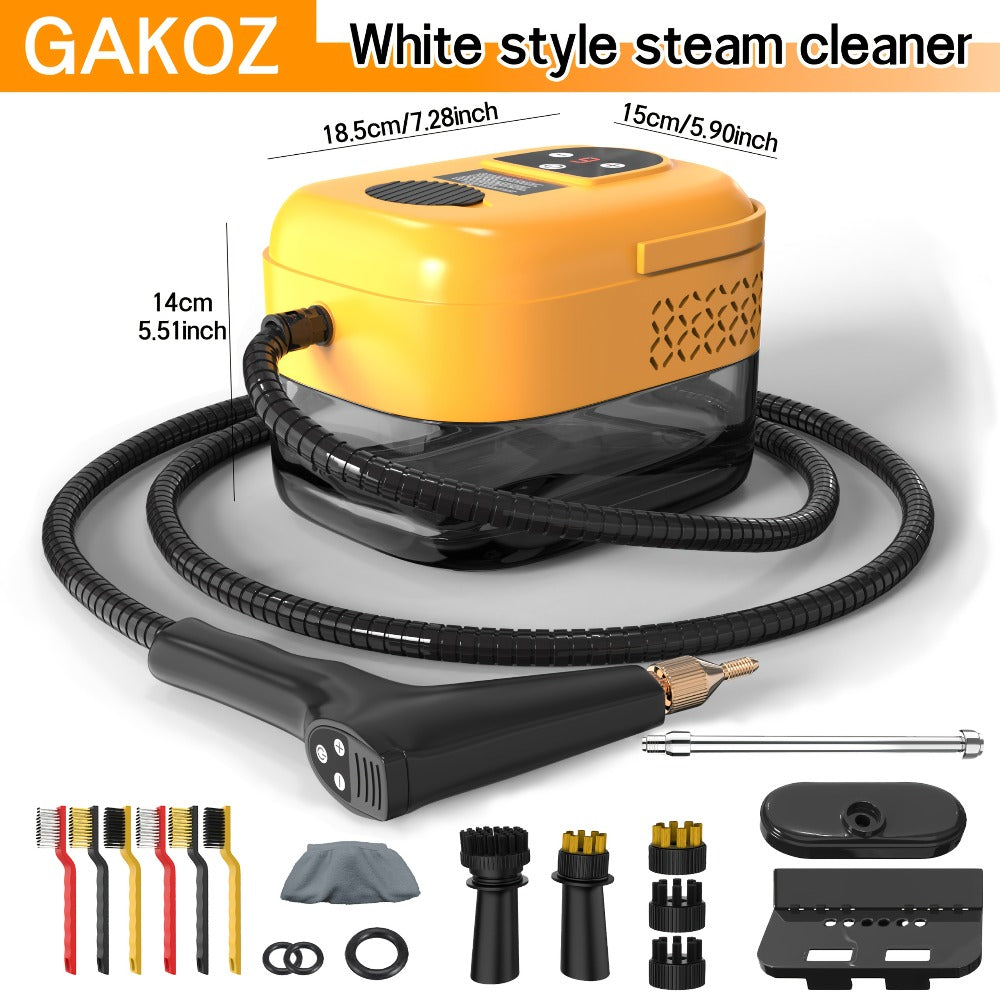Handheld Steam Cleaner with High Pressure 9-Gear Adjustment and LCD Display