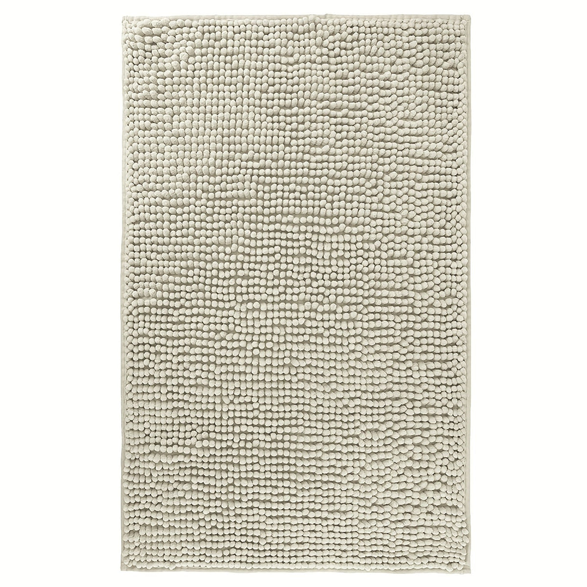 Chenille Bath Rug Extra Thick Soft Absorbent Non-Slip Bathroom Mat Machine Washable, Multiple Sizes & Colors