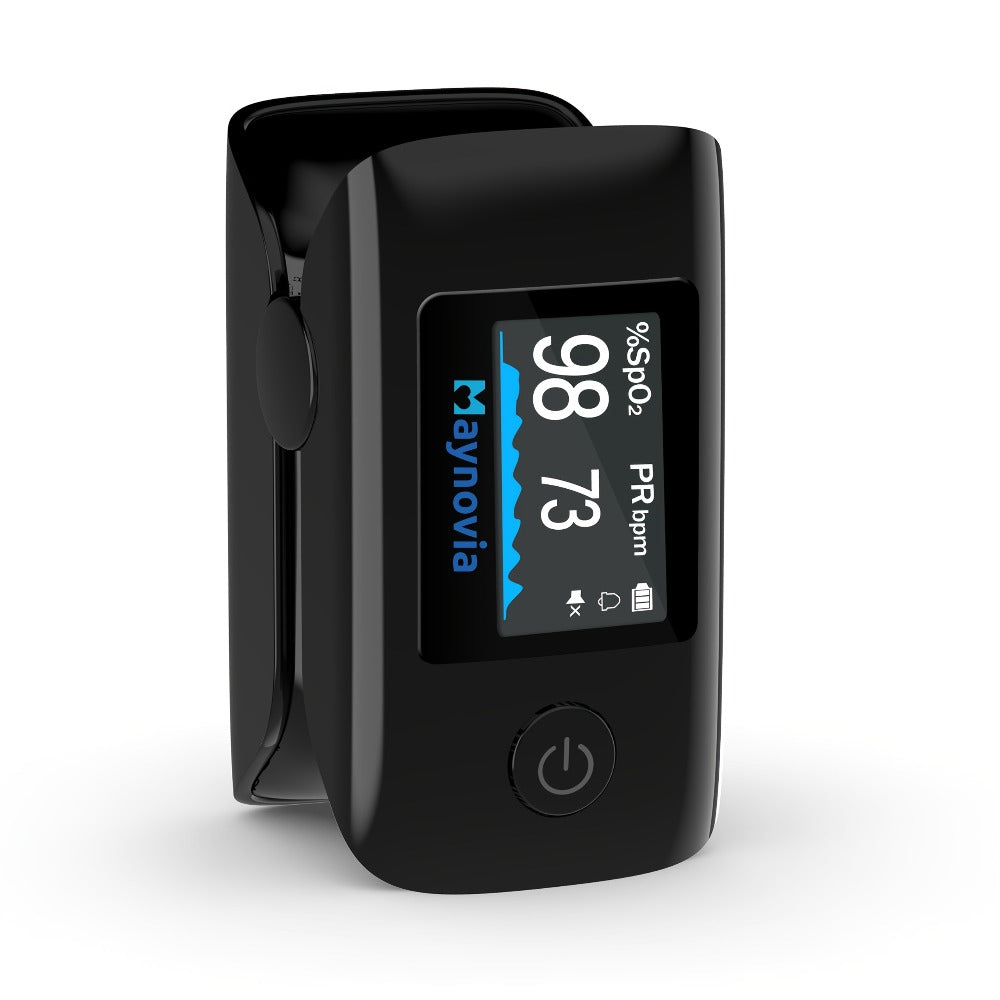 Blood Pressure Monitor, Oximeter Fingertip Digital BP Machine Home Use, Fully Automatic Hypertension Tracker