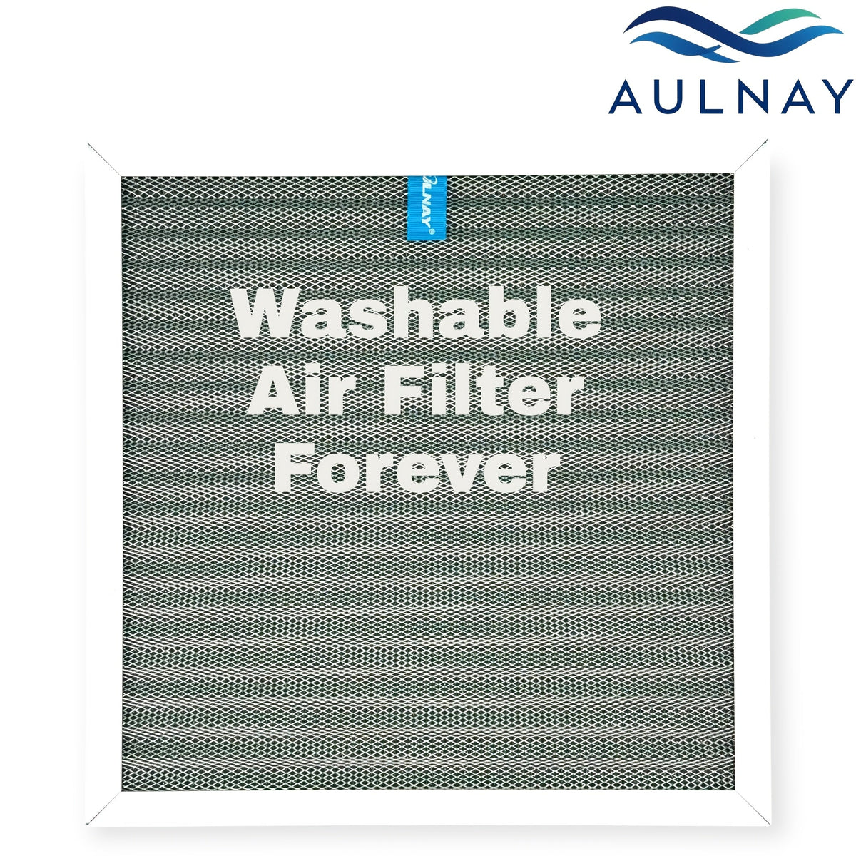 Washable Reusable Electrostatic HVAC Air Filter MERV 8, Permanent AC Furnace Filter with Static Electricity Filtration, Easy Install, Improves Airflow and Indoor Air Quality, Multiple Sizes