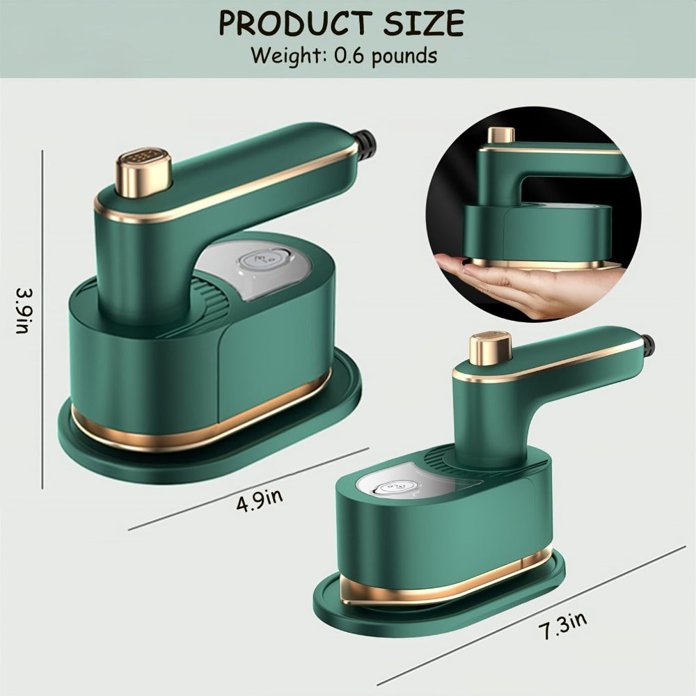 Garment Steamer, Portable Mini for Clothes Wrinkle Remover, Home Dorm Business Trip Travel Iron for Shirts Suits Fabrics