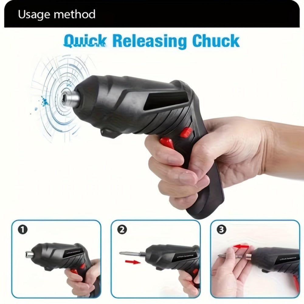 Mini Drill with Compact Design for DIY Repairs and Tight Spaces