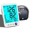 Upper Arm Blood Pressure Monitor with Large LED Backlit Screen for 2 Users