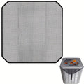 Outdoor AC Cover Premium Waterproof Windproof | Super Durable Air Conditioner Protector with Breathable PVC Mesh Ventilation – Dust & Cold Air Barrier for Condenser Units