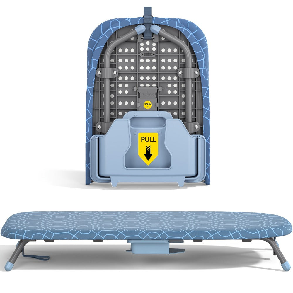 Ironing Board, Tabletop Portable, Compact Small Metal Frame Non-Slip Feet for Home Travel Apartment Dorm