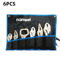 Pliers Set 6-Piece – Needle Nose, Curved & Locking C-Type Pliers, 5–10 Inch Sizes, Versatile Vise Grip Tool Kit for Home Repair, Automotive, Electrical & DIY Projects