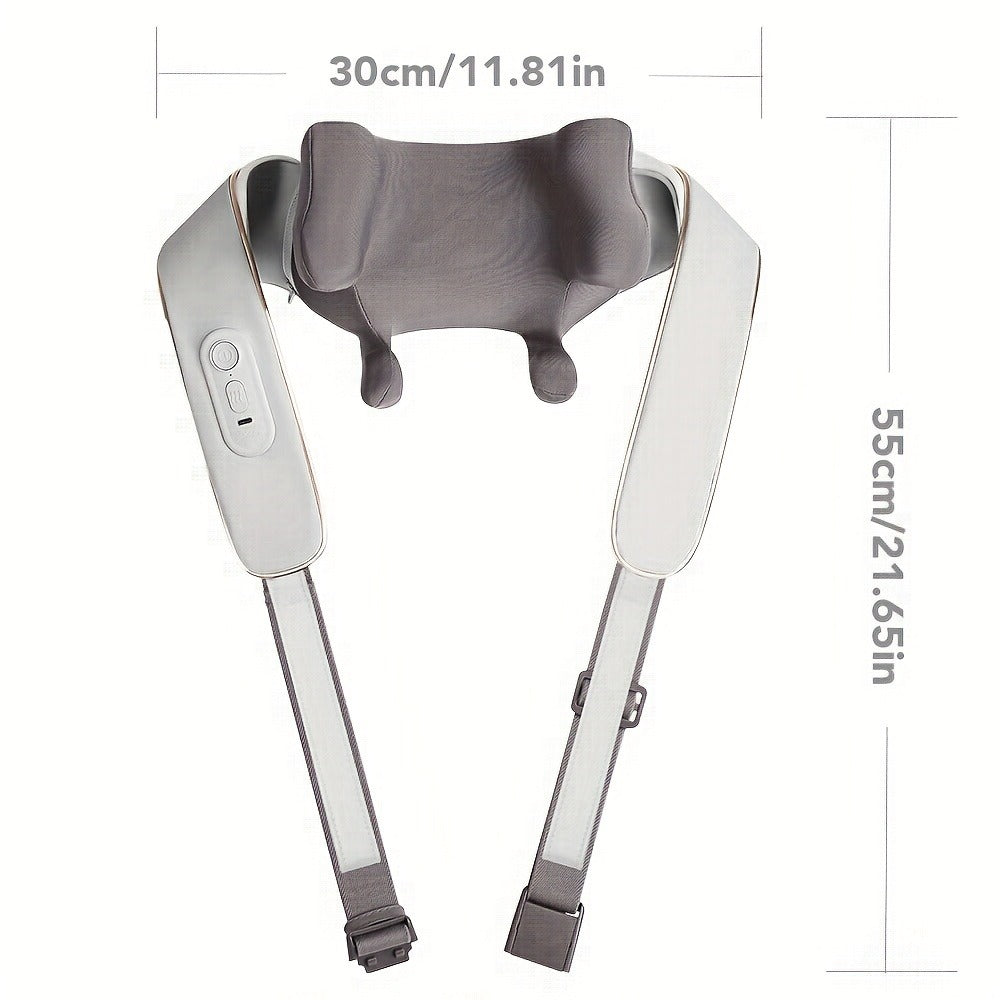 Neck Massager in a Cordless 6D Shiatsu Design for Neck and Shoulder with 9 Modes