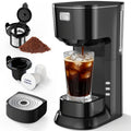 Coffee Maker One-Button Compact Specialty Coffee Machine – Fast Home Brewing, Space-Saving Countertop Design, Barista-Style Results, Available in Black & White