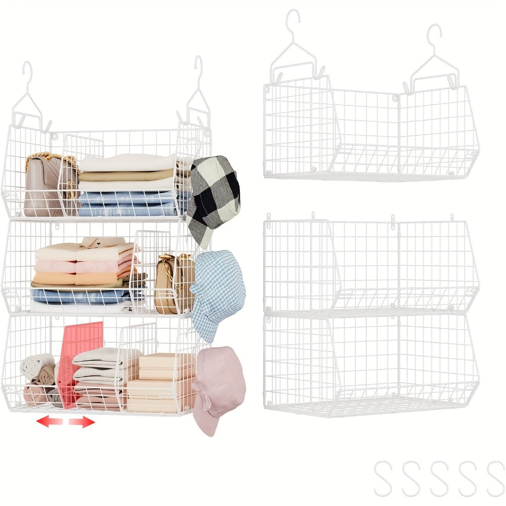Laundry Basket Organizer with 360° Rotating Hook for Washing Machine and Drying Rack