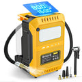 Tire Inflator, Cordless 160PSI Portable Air Compressor Compatible, DeWalt 20V / 18V Battery Digital Pressure Gauge