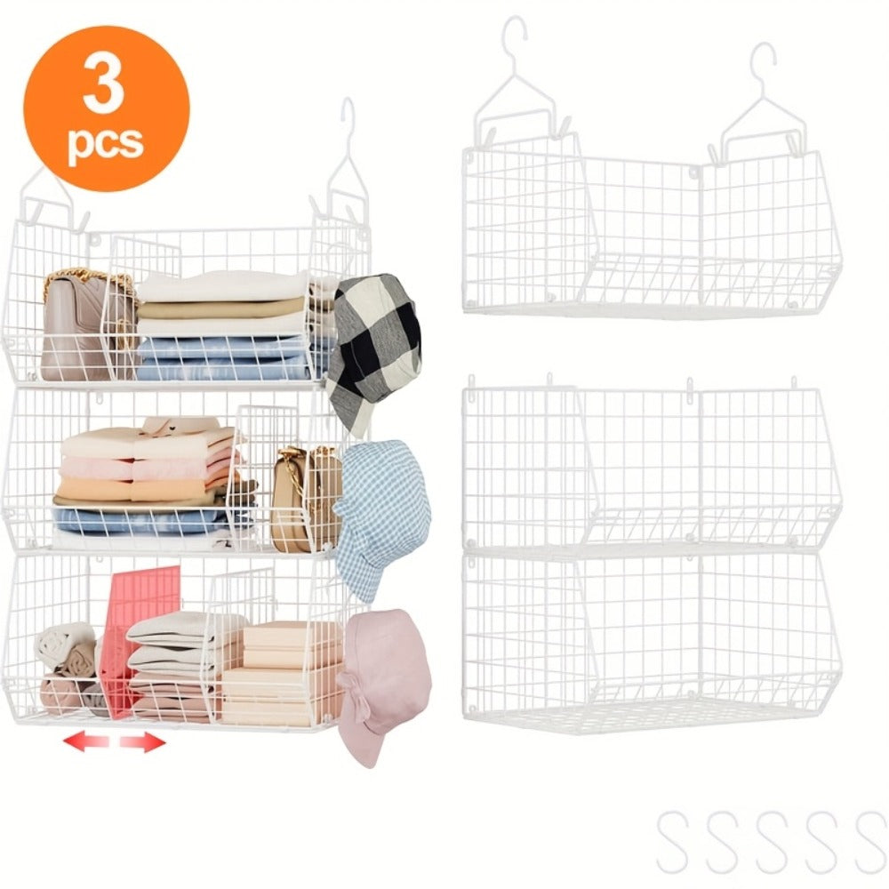 Laundry Basket Organizer with 360° Rotating Hook for Washing Machine and Drying Rack