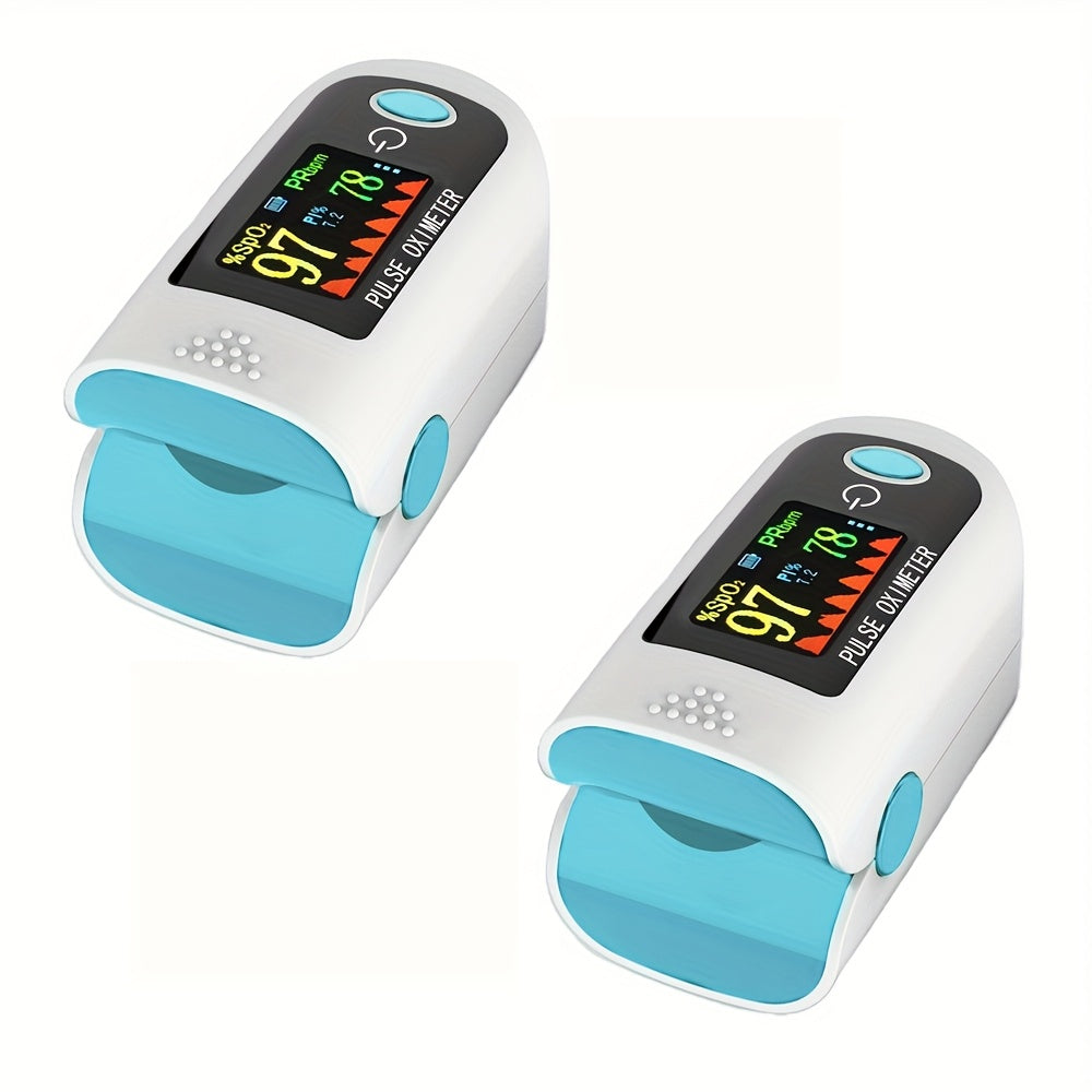 Pulse Oximeter, Digital Blood Oxygen Saturation Monitor, SpO2 Heart Rate & Perfusion Index Display