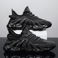 Men's Fashion Wave Sole Sneakers | Cool Sports Shoes for Everyday Wear