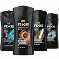 AXE Body Wash 4-Pack Mix Variety Set – Assorted Scents Men's Body Wash Bundle, Long-Lasting Fragrance, Moisturizing Formula, Daily Shower Gel for Men, Value Multi-Pack