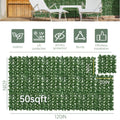 Artificial Ivy Privacy Fence Screen – UV-Resistant Faux Ivy Hedge Panel for Outdoor Patio, Garden, Balcony & Fence Cover | Realistic Greenery Wall Decor | Multiple Sizes Available