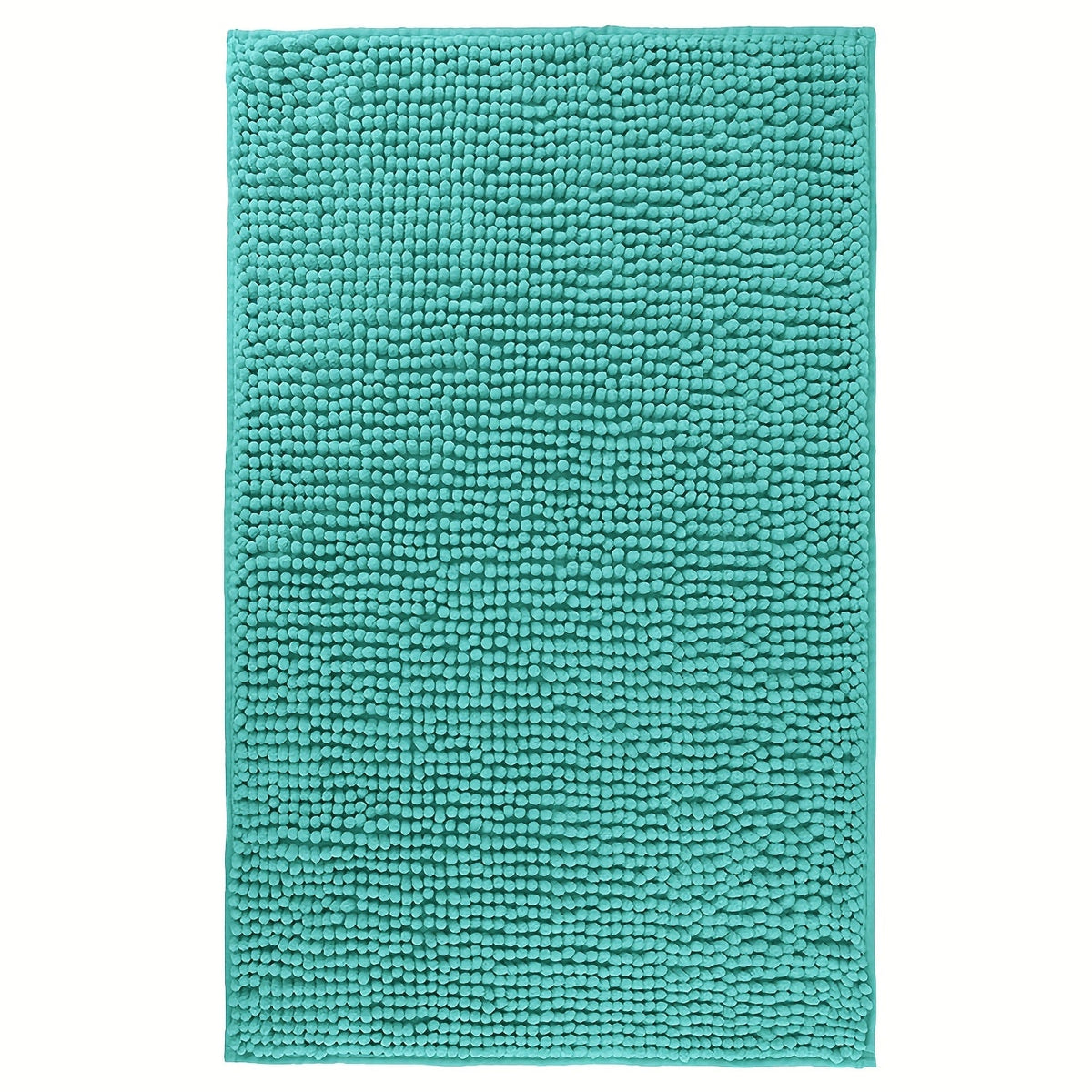 Chenille Bath Rug Extra Thick Soft Absorbent Non-Slip Bathroom Mat Machine Washable, Multiple Sizes & Colors