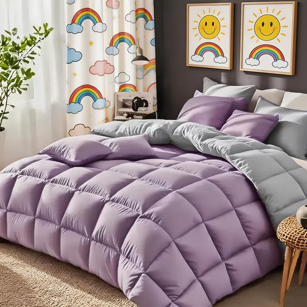 Bed in a Bag Full Queen and King Comforter Set in Soft Satin-Like Fabric (7 Piece)